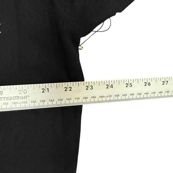 NWT Ed Hardy Wool Blend Tiger Rhinestone V-Neckline Sweater Black Men’s Size XXL - Picture 9 of 9